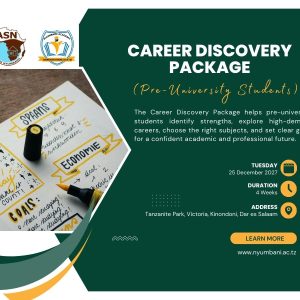 Career Discovery Package (Pre-University Students)